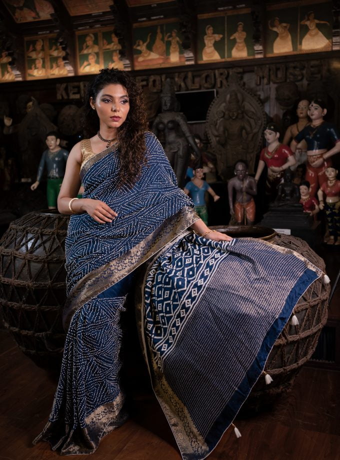 Soft Silk Embroidered Saree