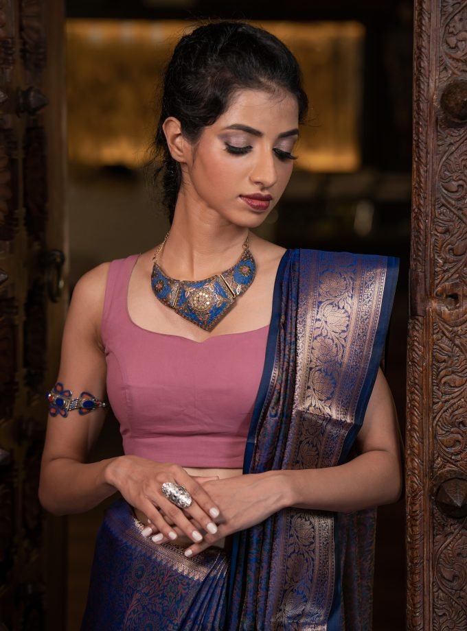 Pashmina Print Saree