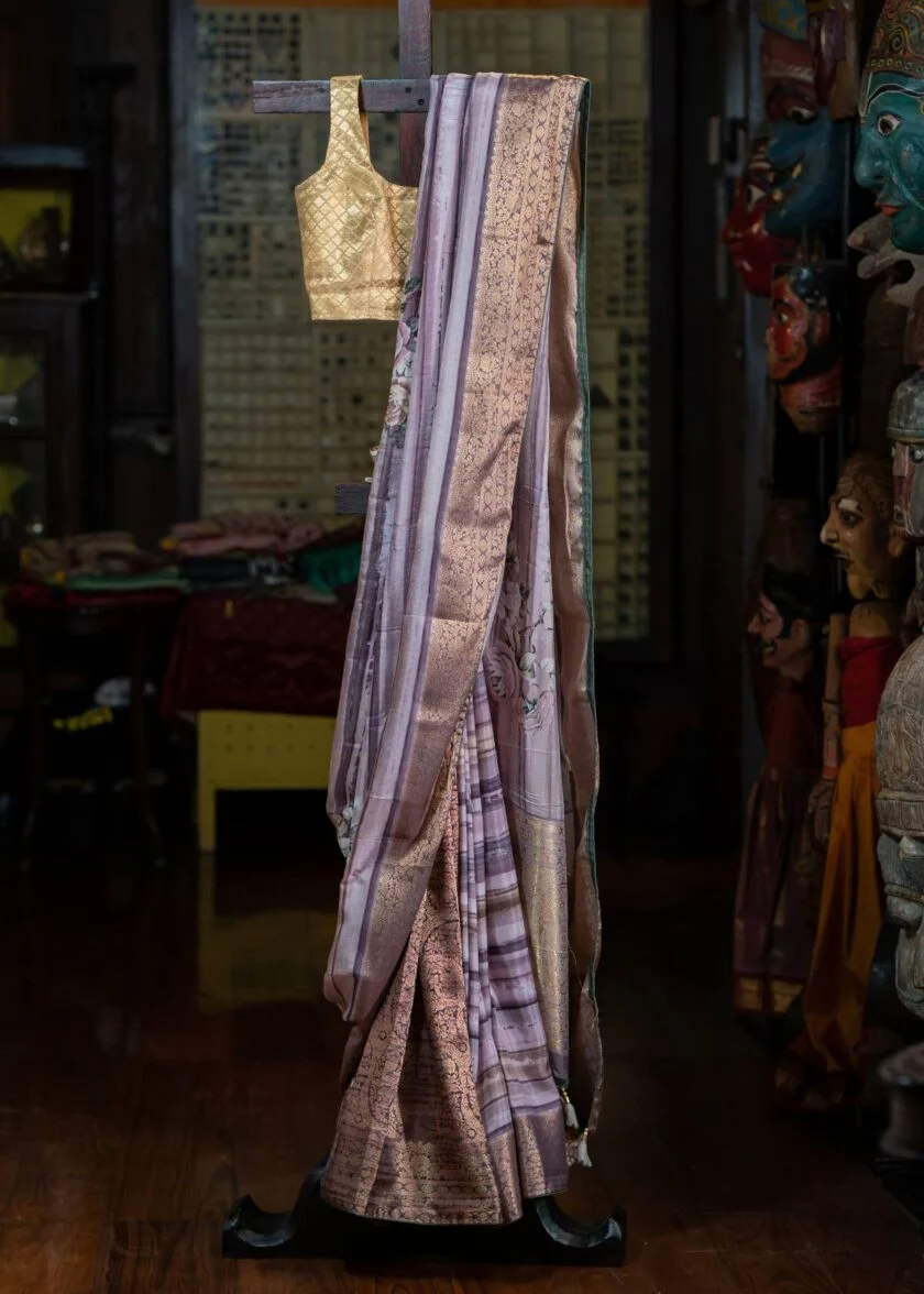 Modal Silk Saree - Image 2