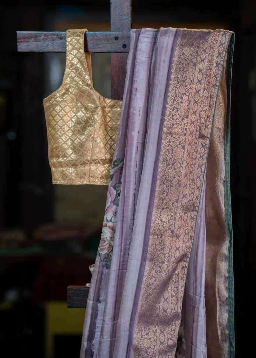 Modal Silk Saree - Image 3