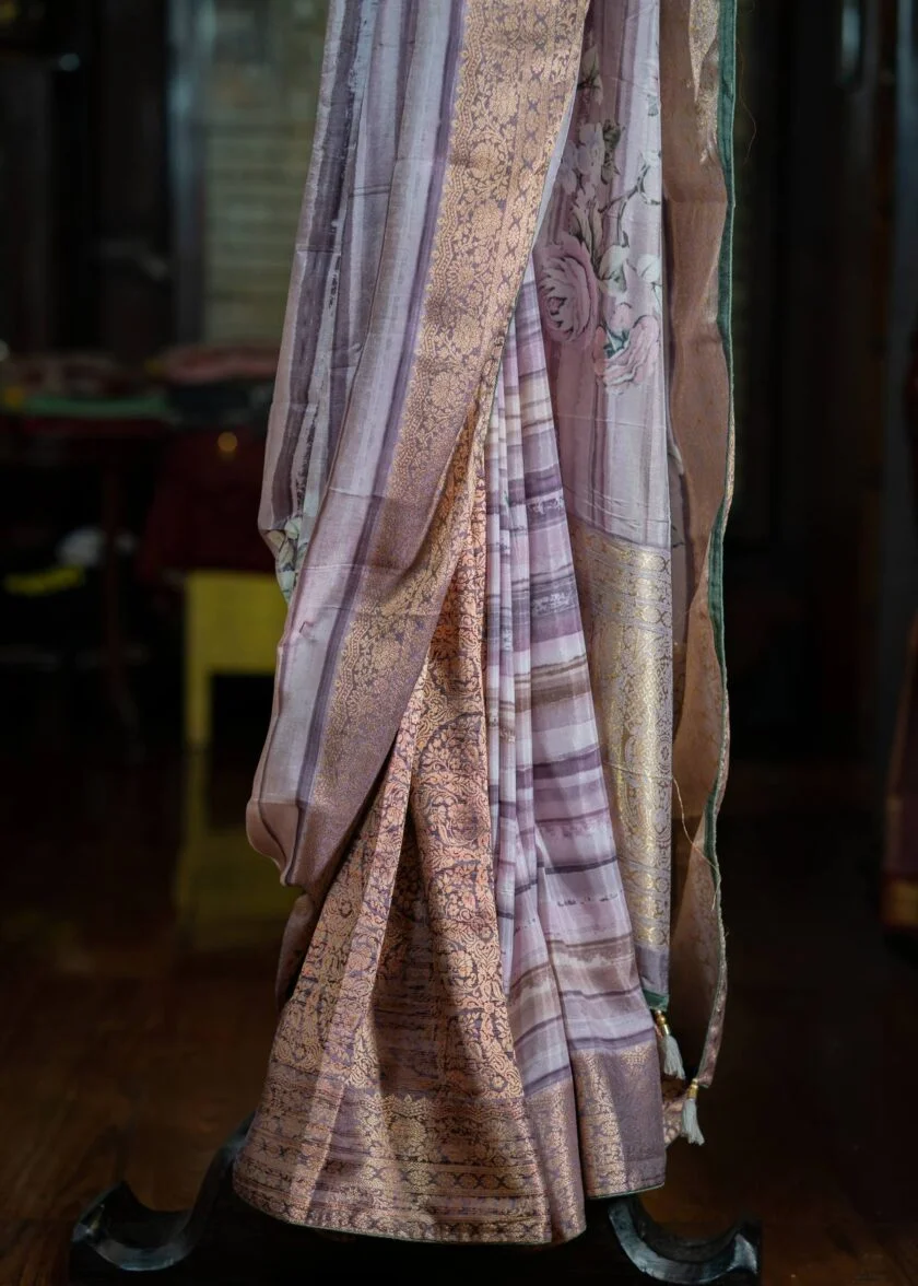 Modal Silk Saree - Image 4