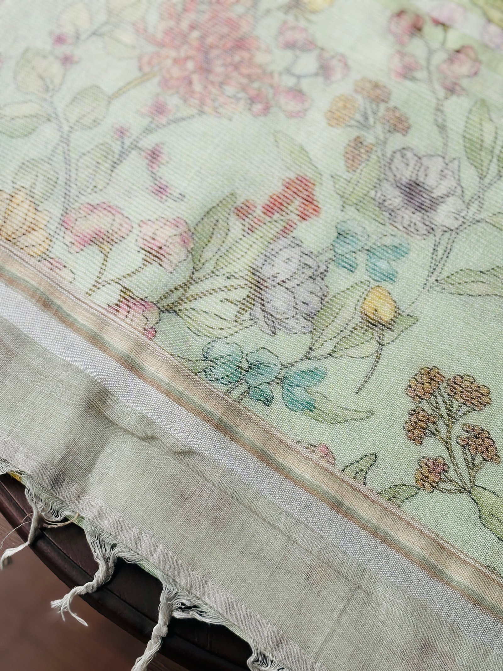 Linen Saree - Image 4