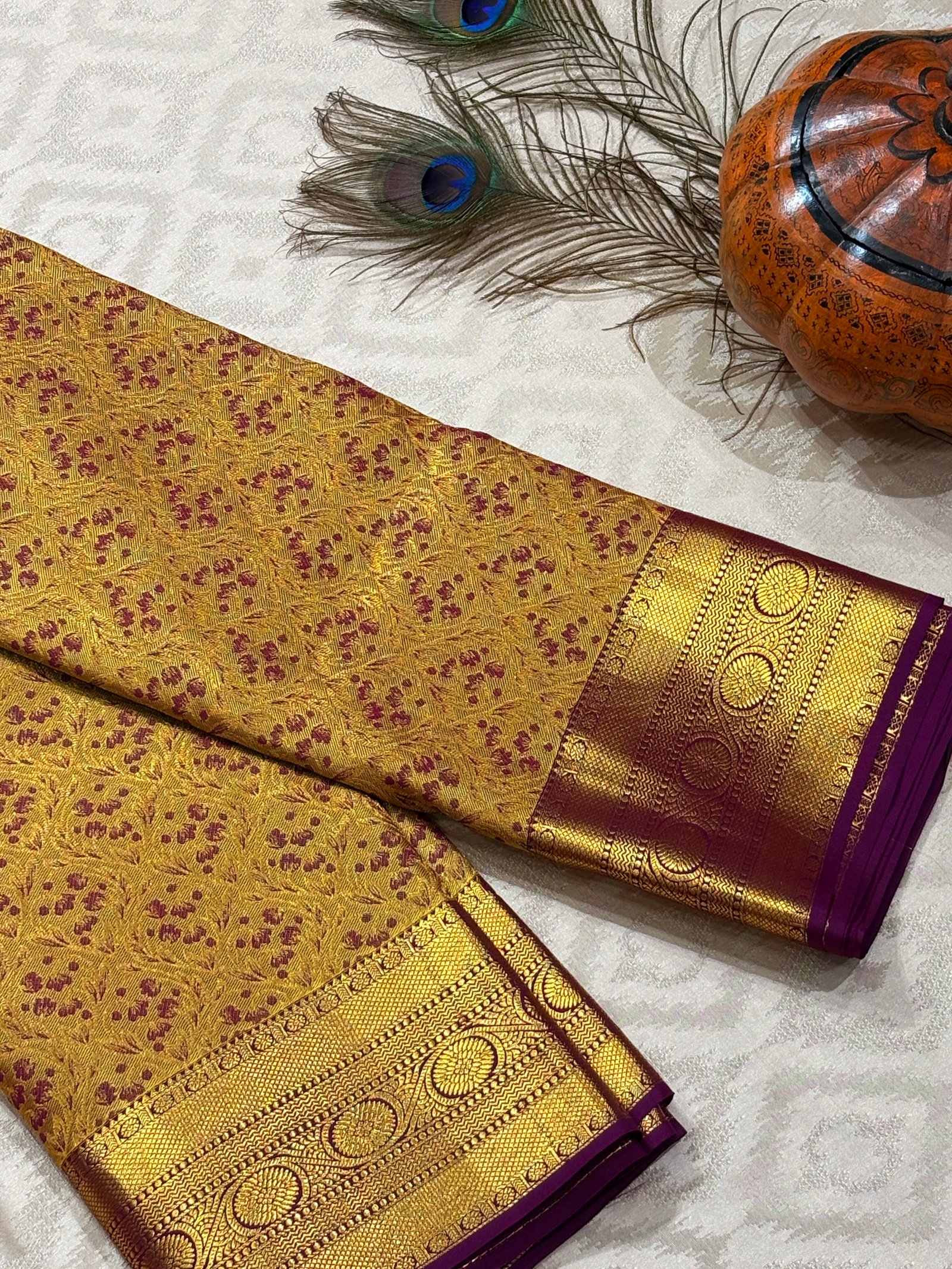 Designer Banarasi Kanchipuram - Image 8